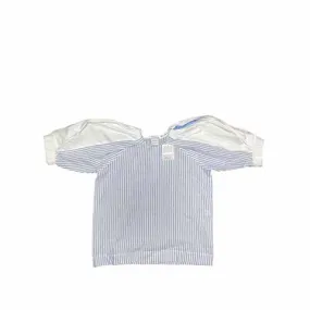 Anja Schwerbrock Blue Stripes/White Seer Top