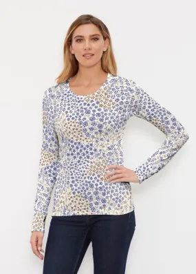 Annabelle Autumn (8058) ~ Thermal Long Sleeve Crew Shirt