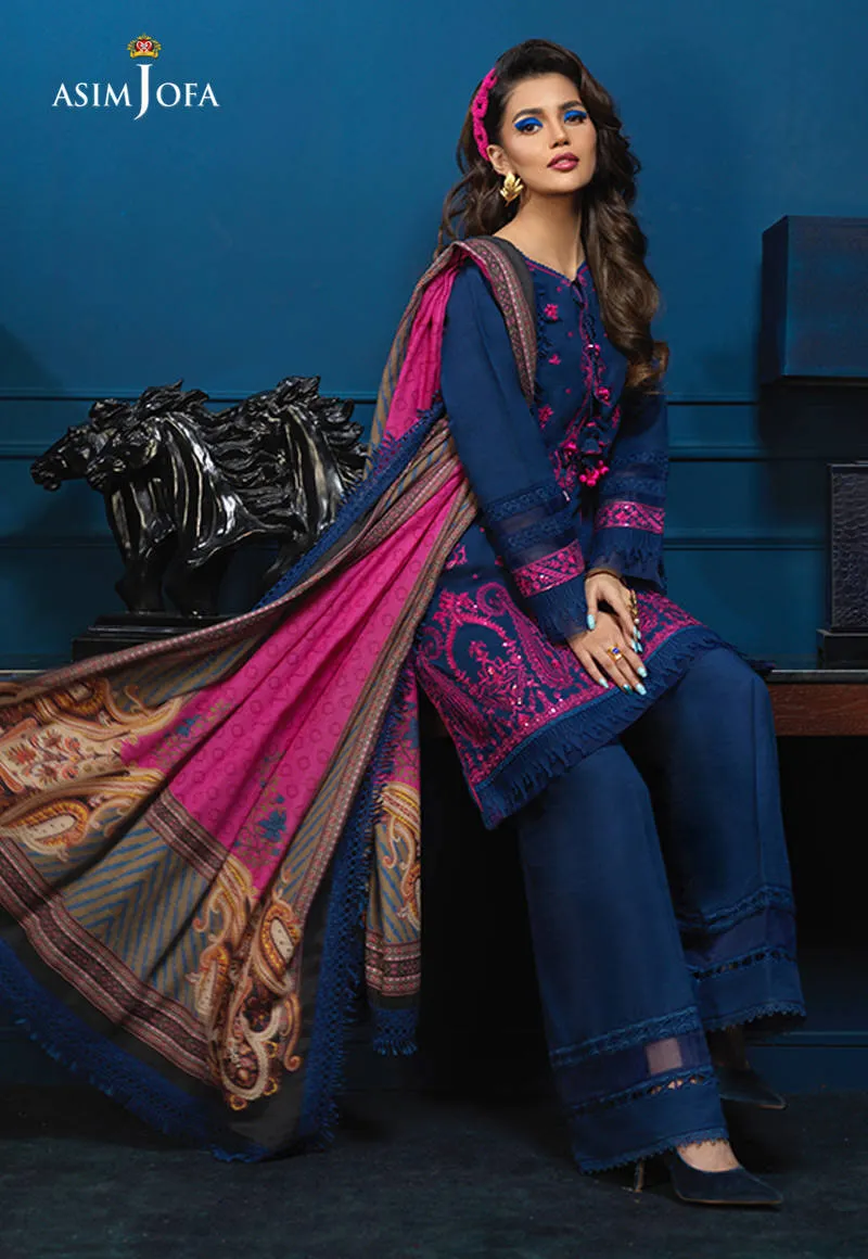 Asim Jofa Asra Winter Collection – AJE-01