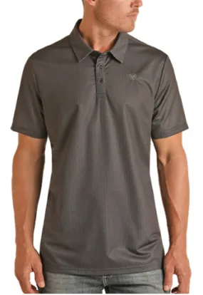 BM51T03479- Panhandle Men's SS Polo- Black