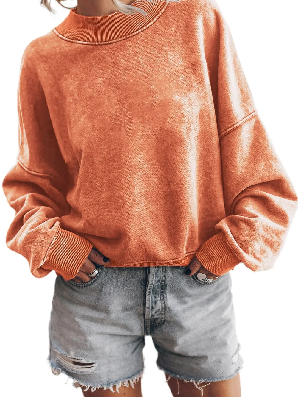 Bohemian Style Burnt Orange Top