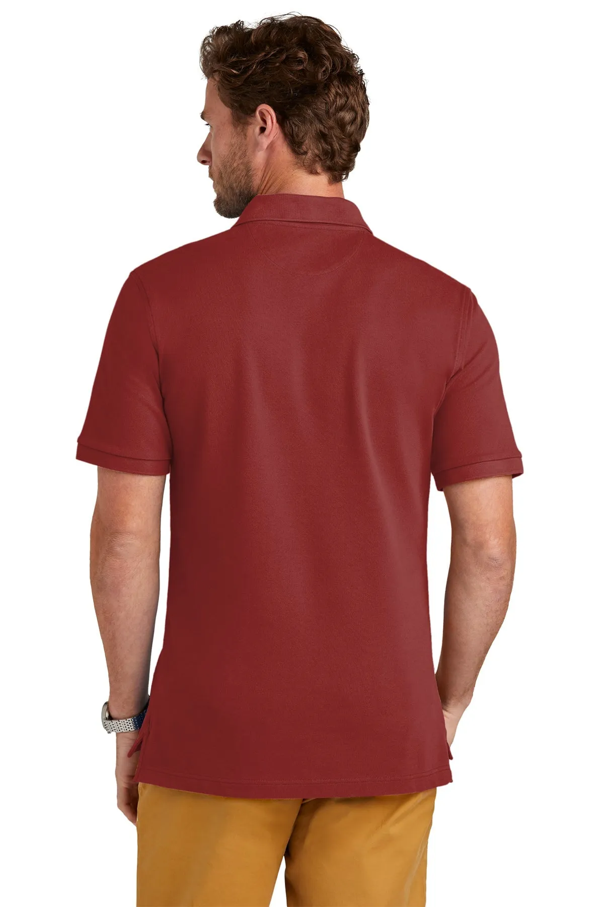 Brooks Brothers Pima Cotton Pique Polo, Rich Red