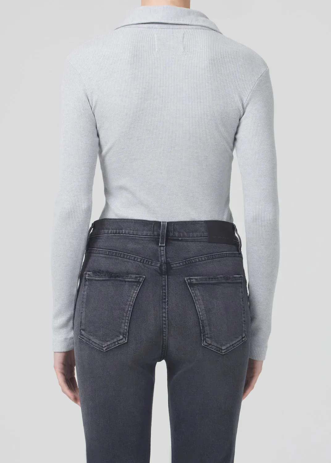 Citizens of Humanity - Alba Polo in Sparrow Heather