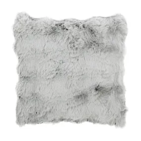 Faux Fur Scatter - Light Grey