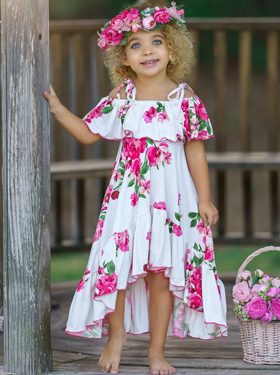 Glow Where You Go Cold Shoulder Maxi Sundress