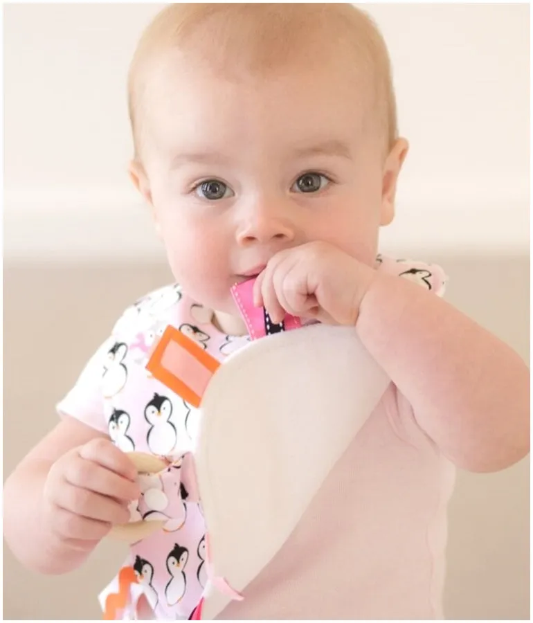Land and Sea (teething bib)