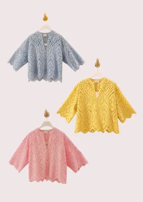 Lorie Eyelet Top