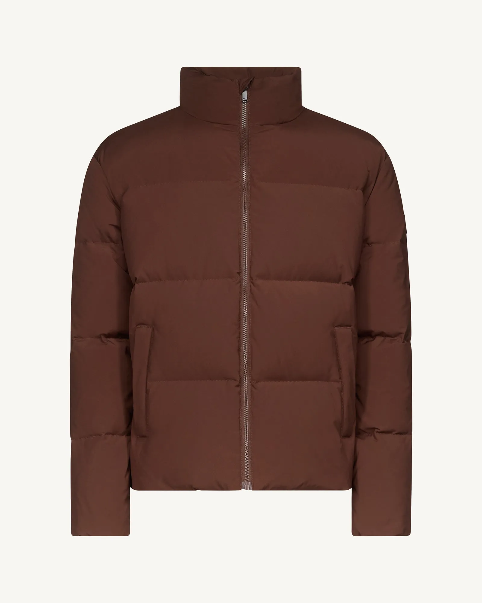 Nagal Extreme Cold puffer-style down jacket Dark chocolate