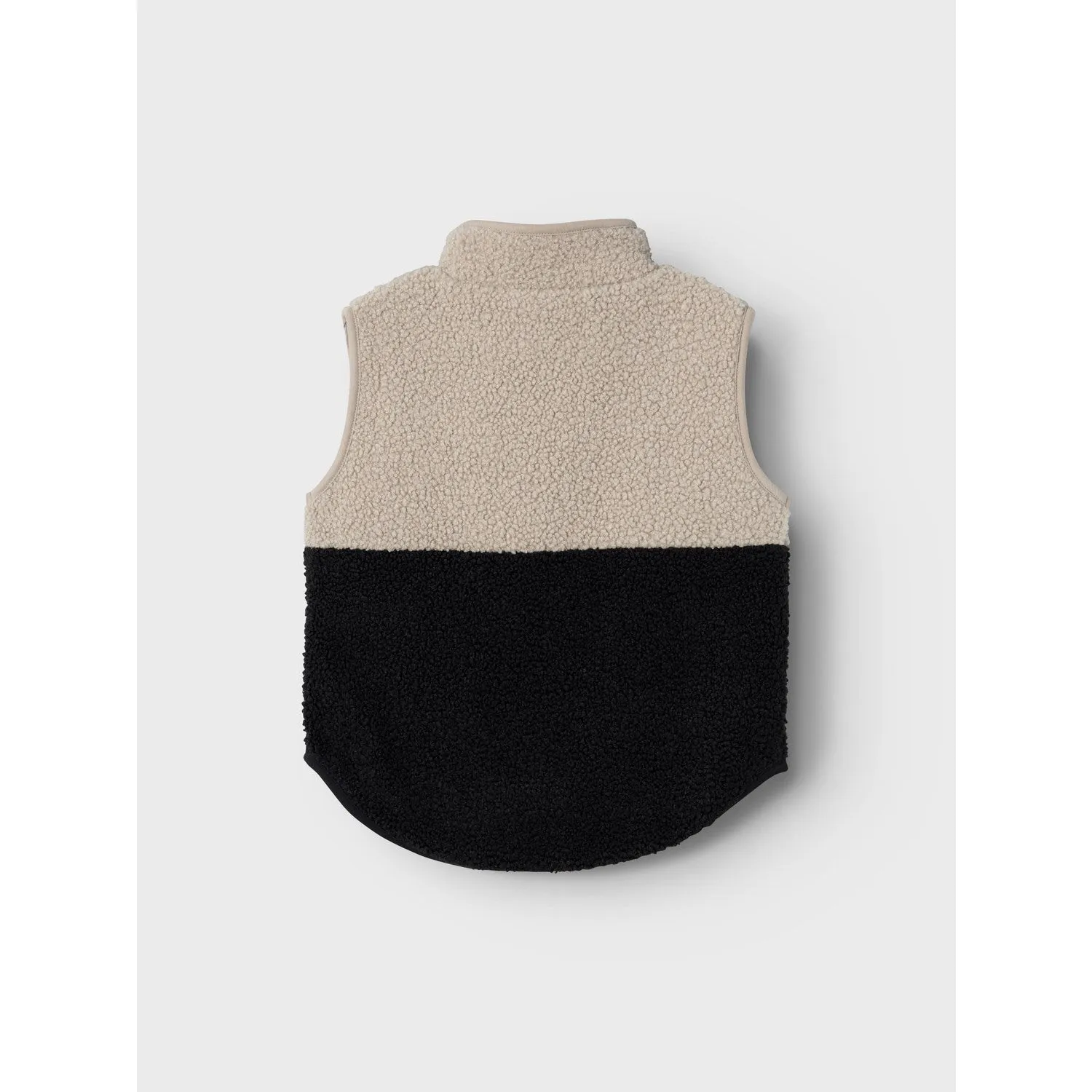 Name It Black Laket Teddy Waistcoat