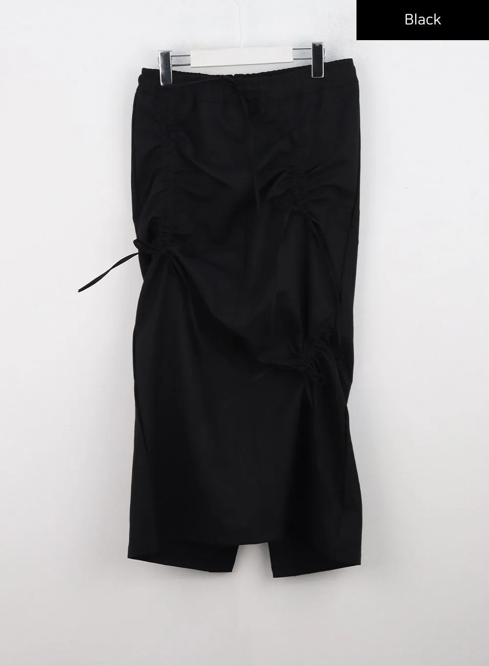 Shirring Maxi Skirt CN310